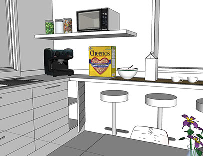 Cucina (vista 3)