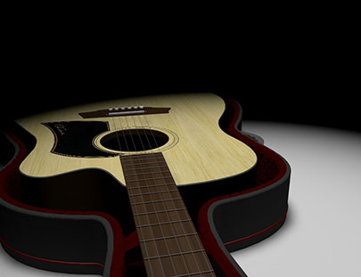 Chitarra Cole Clark (dettaglio 2)